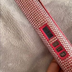 Pink Bling Flat Iron
